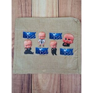 UV DTF Cup Wraps Lot of 2 Boss Baby Stickers